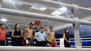 Michael Dasmariñas VS Rey Ponteras Philipinnes Super Bantamweight  Championship Full fight