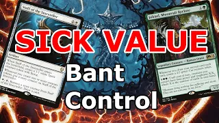 SPIRITS, CATS, SAMURAI?  Bant Cat Staff Value (Staff of the Storyteller / Jorael Bant Control MTG)