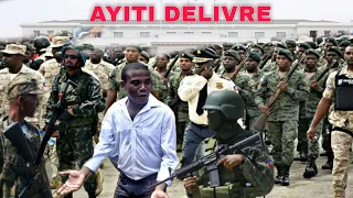 7 mai AYITI DELIVRE 400 SÒLDA LAME DAYITI AK ANPIL POLISYE AKONPANYE GUY PHILLIPE POU PALÈ NASYONAL