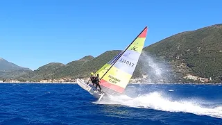 What does 25 knots look like on a Hobie 16?  #shorts