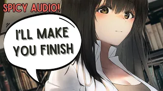 [SPICY Girlfriend ASMR] [F4A] College girl helps you relax during a study session~