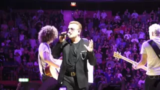 U2 - Angel of Harlem / Stockholm / 17 09 2015  / YouTube
