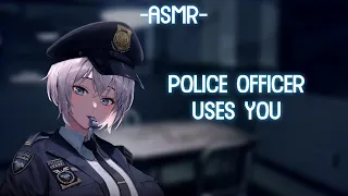 [ASMR] [ROLEPLAY] police officer uses you (binaural/F4A)