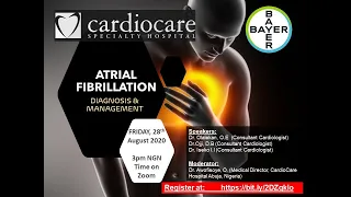 ATRIAL FIBRILLATION FOR DOCTORS AND HEALTH PROFESSIONALS CME