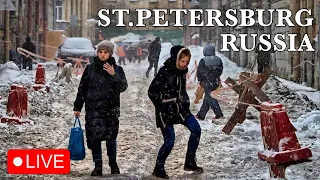 🇷🇺 RUSSIA Saint Petersburg after 700 days of sanctions LIVE