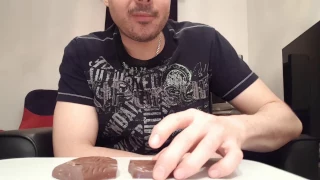ASMR Eating Sounds - Eating Chocolate