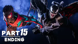 SPIDER-MAN 2 PS5 Walkthrough Gameplay Part 15 Ending - ( Final Boss Fight )