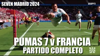 PRIMERO ARGENTINA SEGUNDO FRANCIA!!! PARTIDAZO DE LOS PUMAS 7 EN MADRID! (PARTIDO COMPLETO)