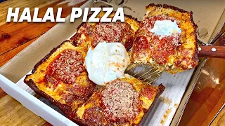 HALAL PIZZA - BEST Detroit Style Zabihah Halal Pizza | Greater Los Angeles