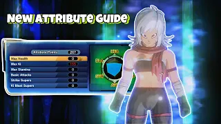 How To Distribute Your Attributes For Ki And Stamina | Dragonball Xenoverse 2