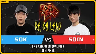 WC3 - [HU] Sok vs Soin [ORC] - Semifinal - BWS Asia Open Qualifier