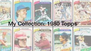 My Collection: 1980 Topps Baseball Card Set
