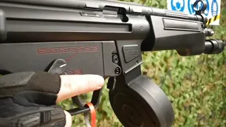 Demo of The LDT MP5 Gel Blaster