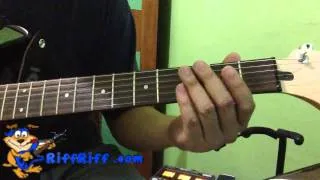 How to Play Nowhere Man on Guitar Riff Solo - Play Easy Beatles Song