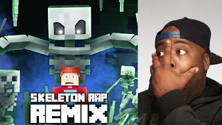 MINECRAFT SKELETON RAP REMIX | "I've Got A Bone" |  Dan Bull Video Reaction