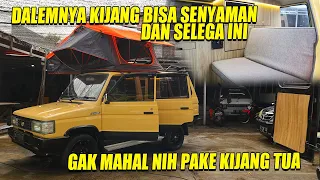 KIJANG LAWAS JADI CAMPERVAN, BISA TETAP LEGA DAN NYAMAN, BUDGET SESUAI KANTONG