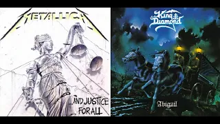 Metallica (Blackened) vs. King Diamond (The Family Ghost) - STRANGELY SIMILAR SONGS