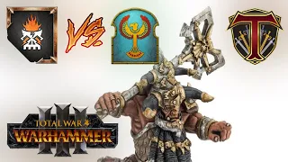 The Tau'ruk Character! Chaos Dwarfs  vs Tomb Kings - Total War Warhammer 3