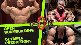 My picks - Mr. Olympia 2022 TOP 10 PREDICTIONS - It's not what you think!