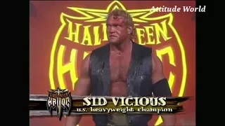 Goldberg vs Sid vicious//UNITED STATES CHAMPIONSHIP MATCH