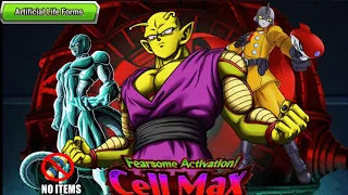 NO ITEM RUN! HOW TO BEAT CELL MAX EVENT ARTIFICIAL LIFE FORMS MISSION WITH LR PICCOLO(DOKKAN BATTLE)