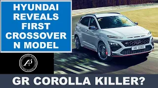 HYUNDAI'S FIRST CROSSOVER N PERFORMANCE DEBUT - IS THE KONA N A REAL THREAT TO TOYOTA GR COROLLA?
