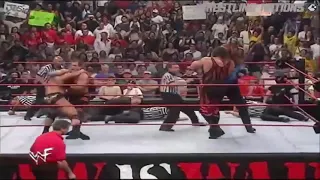 Undertaker Chokeslams to Kane