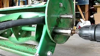 How to sharpen a Scott's reel mower