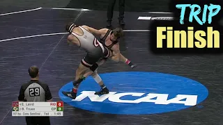 Sweep the Leg! 30 Single Leg Trip Finishes @ 2023 NCAA's