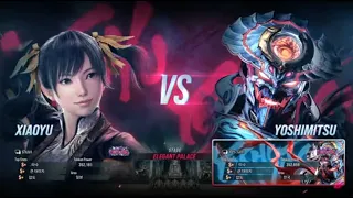 shuvi (xiaoyu) VS eyemusician (yoshimitsu) - Tekken 8 Rank Match