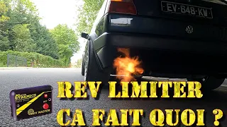 Je fait des FLAMMES avec la GTI ! 🤫 Grâce à ce boîtier Magique (Rev limiter) 🔥