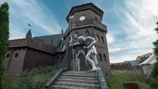 An abandoned "castle" in the Moscow region