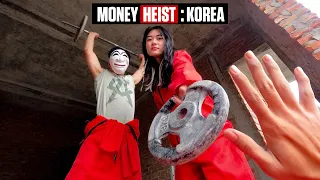 MONEY HEIST KOREA ESCAPING CRAZY GIRLFRIEND 1.1 (Epic Parkour Chase)