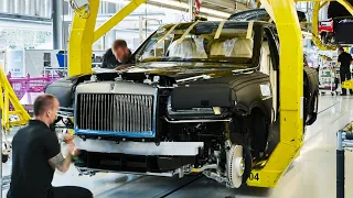 Proses Pembuatan Mobil Termewah dan Termahal Rolls Royce