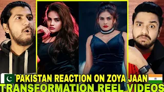 Zoya Jan Latest Instagram Transformation Reels Videos | Pakistan Reaction | Hashmi Reaction