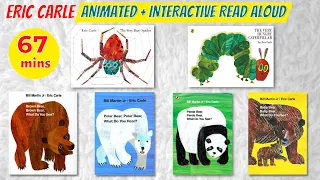 The Very Busy Spider Animated | The Very Hungry Caterpillar Eric Carle Read Aloud Books | Brown Bear