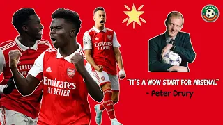 Peter Drury's Best Commentary On Arsenal In 2022/23 Season First Part | Premier League