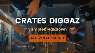 FULL VINYL | CRATES DIGGAZ set | 90's 00's Hiphop | DJ SEIJI (S.P.C)