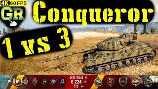 World of Tanks Conqueror Replay - 8 Kills 7.1K DMG(Patch 1.4.0)