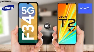 Samsung Galaxy F34 5g vs Vivo T2 5G || Price | Review