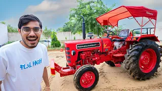 Super Car Se Apne New Tractor Ki Delivery Leli🔥 | First Time in India ! Crazy XYZ | Amit XYZ