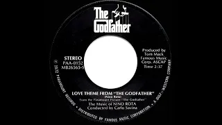 1972 “The Godfather” soundtrack  - Love Theme from “The Godfather” (stereo 45)