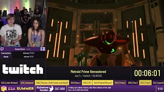 Metroid Prime Remastered [Any%] by Samura1man - #ESASummer23