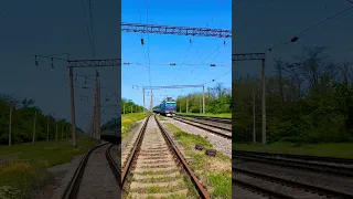 ЧС4-188 з пасажирським потягом №78 Ковель-Одеса #railway #train #потяг #укрзалізниця #чс4