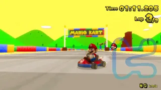 Mario Kart Wii Deluxe Expert Ghosts - 019 - SNES Mario Circuit 3(MK8DX)