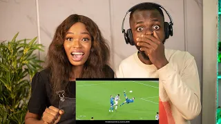 OUR FIRST TIME WATCHING "The Beauty Of Football - Greatest Moments" REACTION!!!😱