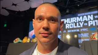 TIM TSZYU FULL INTERVIEW FOR THURMAN FIGHT, TALKS THURMAN, SPENCE, LUBIN, CANELO, BENAVIDEZ, CHARLO