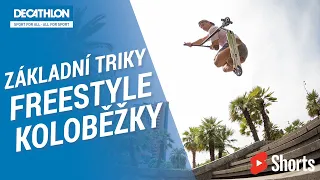 Základní triky | Freestyle scootering | Decathlon Česká republika | #shorts