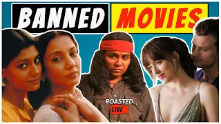 10 Movies Banned In India By The Censor Board | Roasted Live