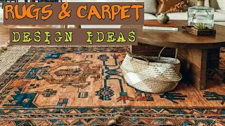 Trendy rugs and carpet design ideas for living room| Rugs and carpets decor ideas| home interior